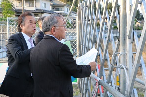 加須市長がいわき事務所を訪問
