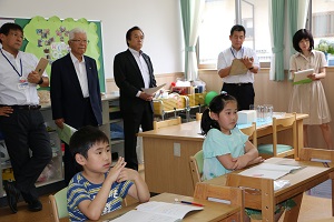 双葉町立小学校公開授業