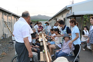 グループホームせんだん夏祭り