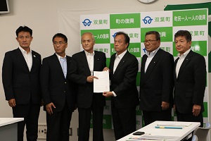 環境大臣が来庁