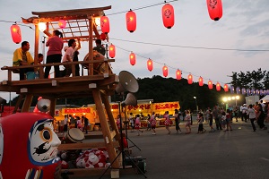 双葉町伝統祭り継承事業「盆踊り」