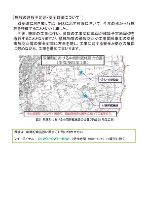 中間貯蔵施設の本格的な施設の工事開始のお知らせ