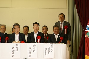 第６５回福島県消防協会双葉支部幹部大会が川内村で開催