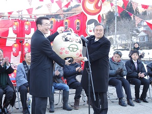 下郷町湯野上温泉火祭り