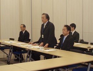 双葉地方町村会がJR水戸支社に要望活動