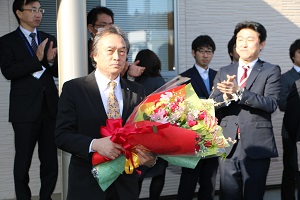 二期目初登庁、第一回双葉町議会定例会