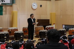 栴檀祭　町長あいさつ