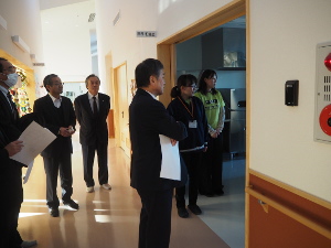 黒部市長視察
